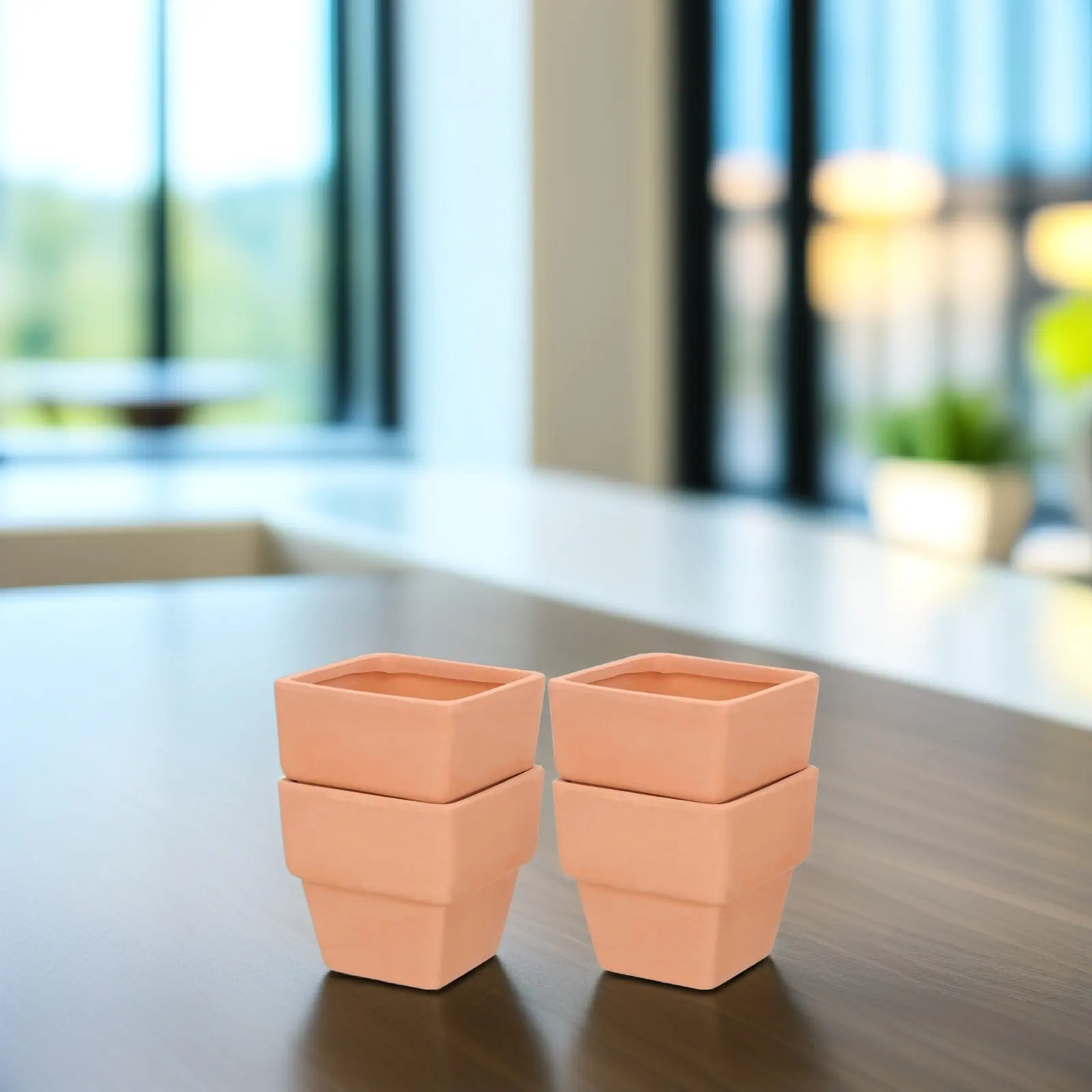 4Pcs Red Pottery Succulent Planter Pot Small Flowerpot Cactus Container Indoor Decorative Plant Holder Office Desk
4Pcs Red Pottery Succulent Planter Pot Small Flowerpot Cactus Container Indoor Decorative Plant Holder Office Desk