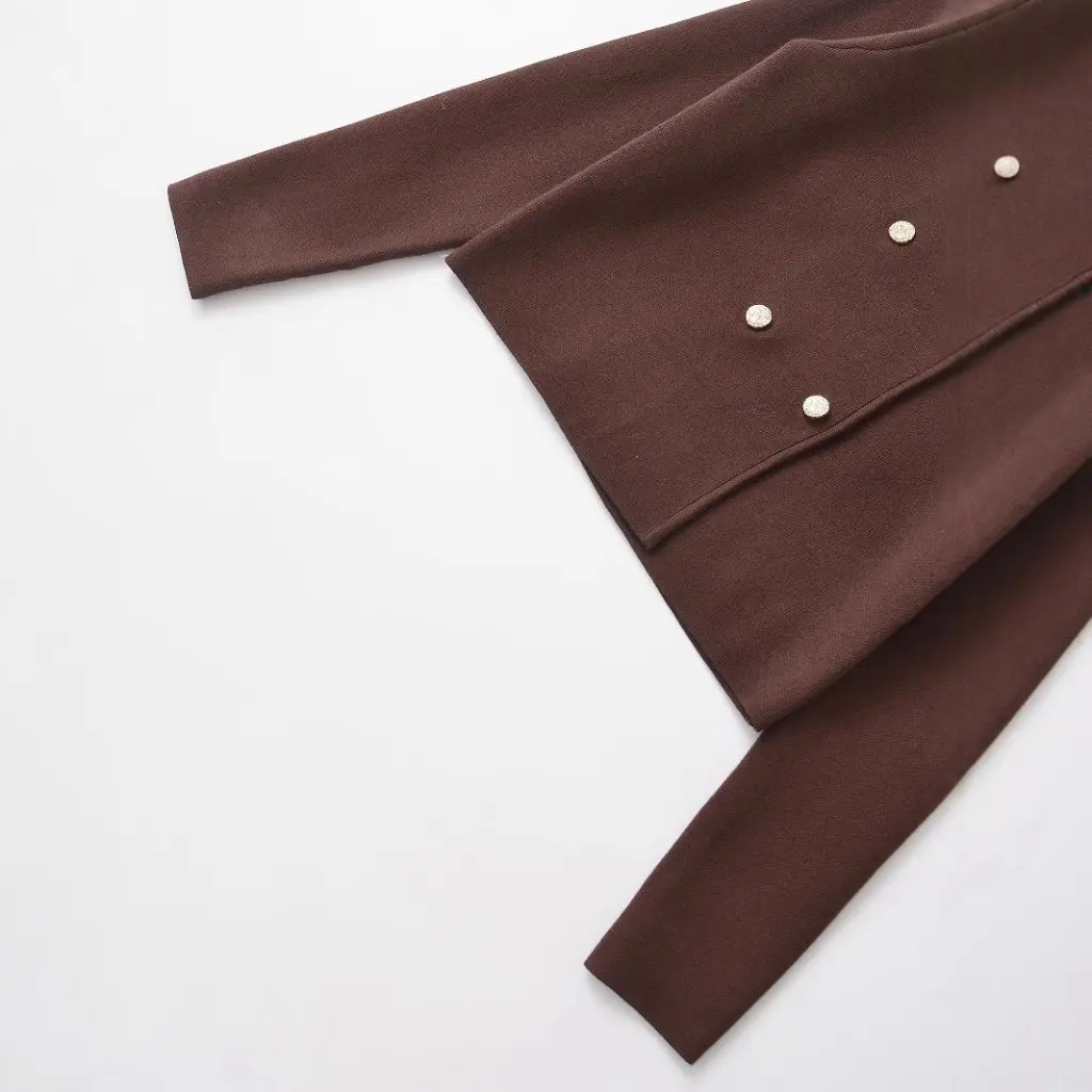 European And American Fashion Long Sleeve Knitted Jacket round Neck Spring Autumn New Style Women's Cardigan G82599
European And American Fashion Long Sleeve Knitted Jacket round Neck Spring Autumn New Style Women's Cardigan G82599