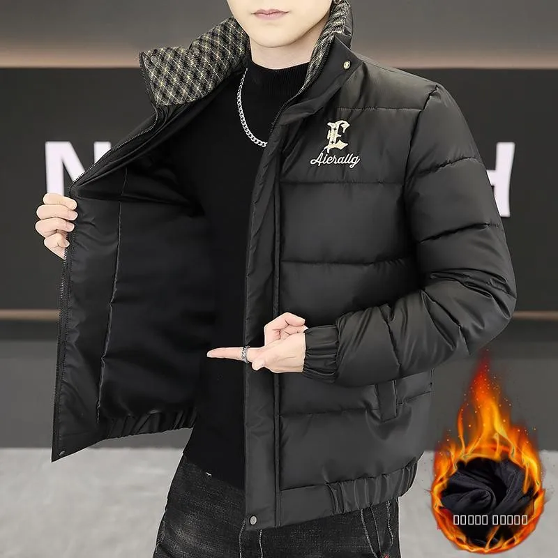 Men's Winter Thiened Warm Casual down Cotton Jaet Slim Fit Youth Faion Polyester Long Sve ort Sle Coat
Men's Winter Thiened Warm Casual down Cotton Jaet Slim Fit Youth Faion Polyester Long Sve ort Sle Coat