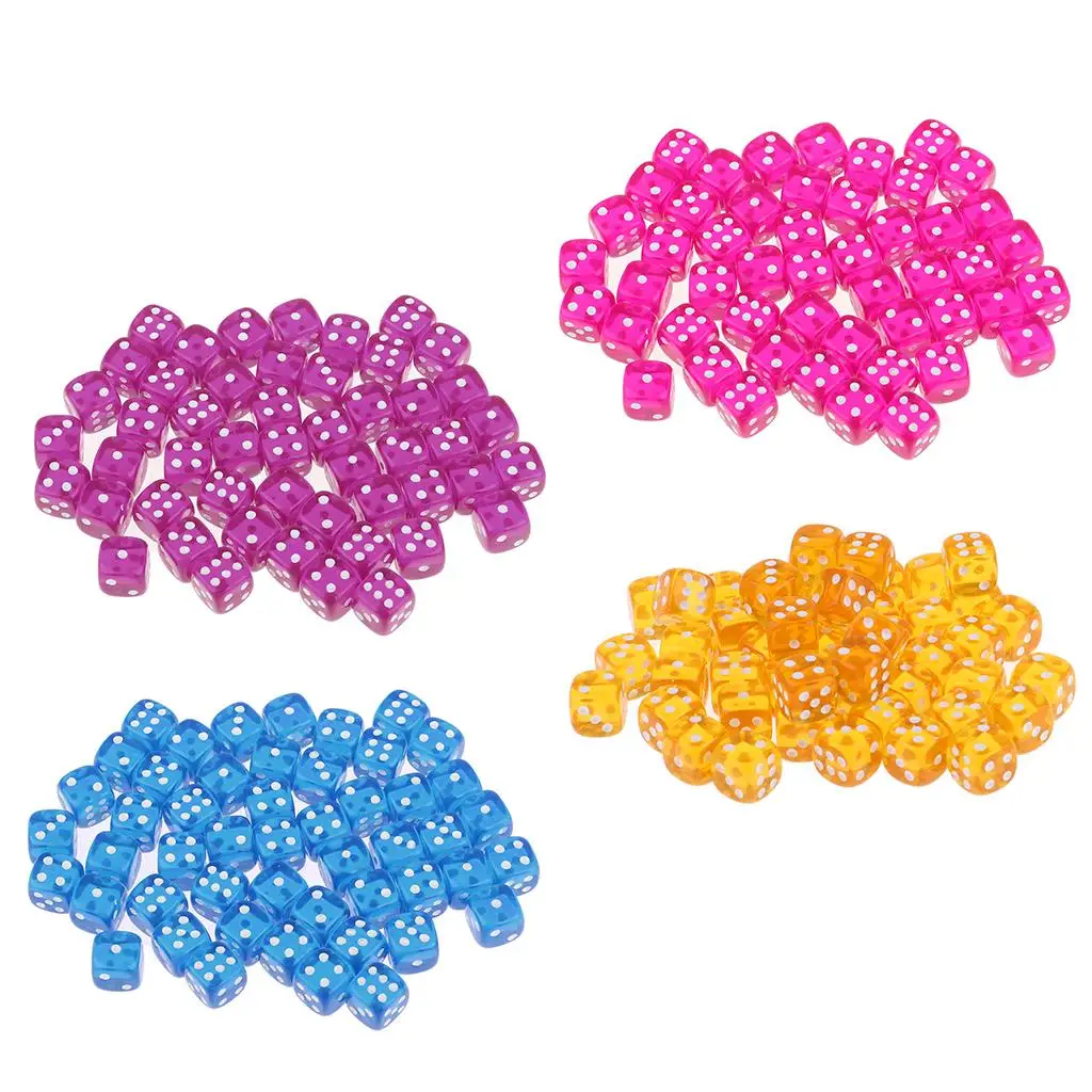 Acrylic 6 Sided Dice 12mm Colorful Board Game Dice Set D6 Polyhedral Party Props for Dungeons and Dragons
Acrylic 6 Sided Dice 12mm Colorful Board Game Dice Set D6 Polyhedral Party Props for Dungeons and Dragons