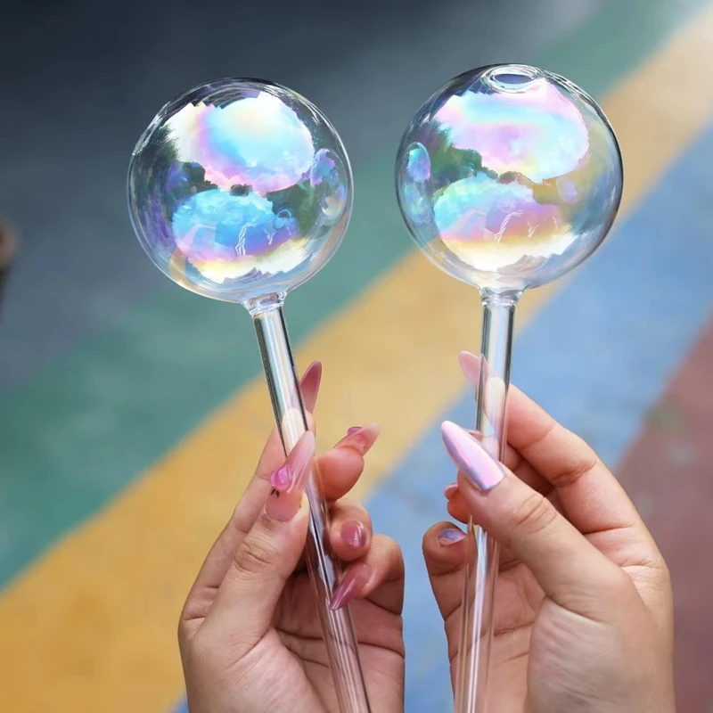 6pcs Automatic Sprinkler Glass Ball Tank Water Ball Rainbow Color Automatic Drip Irrigation For Garden Hanging Sprinkler Device
6pcs Automatic Sprinkler Glass Ball Tank Water Ball Rainbow Color Automatic Drip Irrigation For Garden Hanging Sprinkler Device
