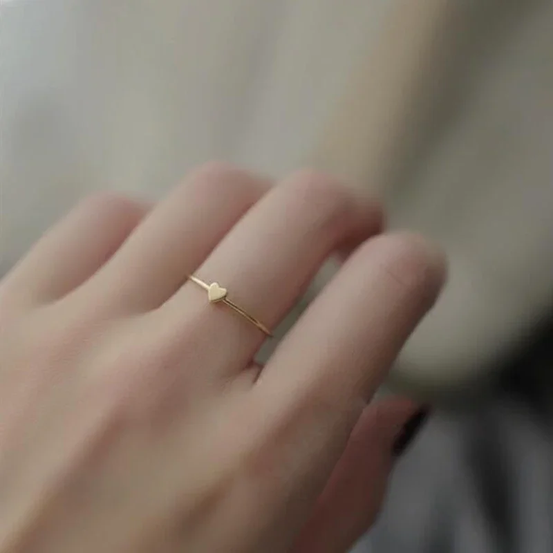 Female Small Heart Adjustable Rings Fashion 925 Sterling Silver Thin Love Engagement Wedding Party Ring Women Girls Fine Jewelry
Female Small Heart Adjustable Rings Fashion 925 Sterling Silver Thin Love Engagement Wedding Party Ring Women Girls Fine Jewelry