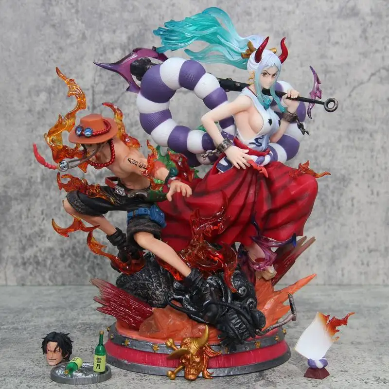 One Piece Portgas D Ace Yamato Pvc Action Figure Double Head Statue Collectible Model Desk Decoration Gift For Anime Collectors
One Piece Portgas D Ace Yamato Pvc Action Figure Double Head Statue Collectible Model Desk Decoration Gift For Anime Collectors