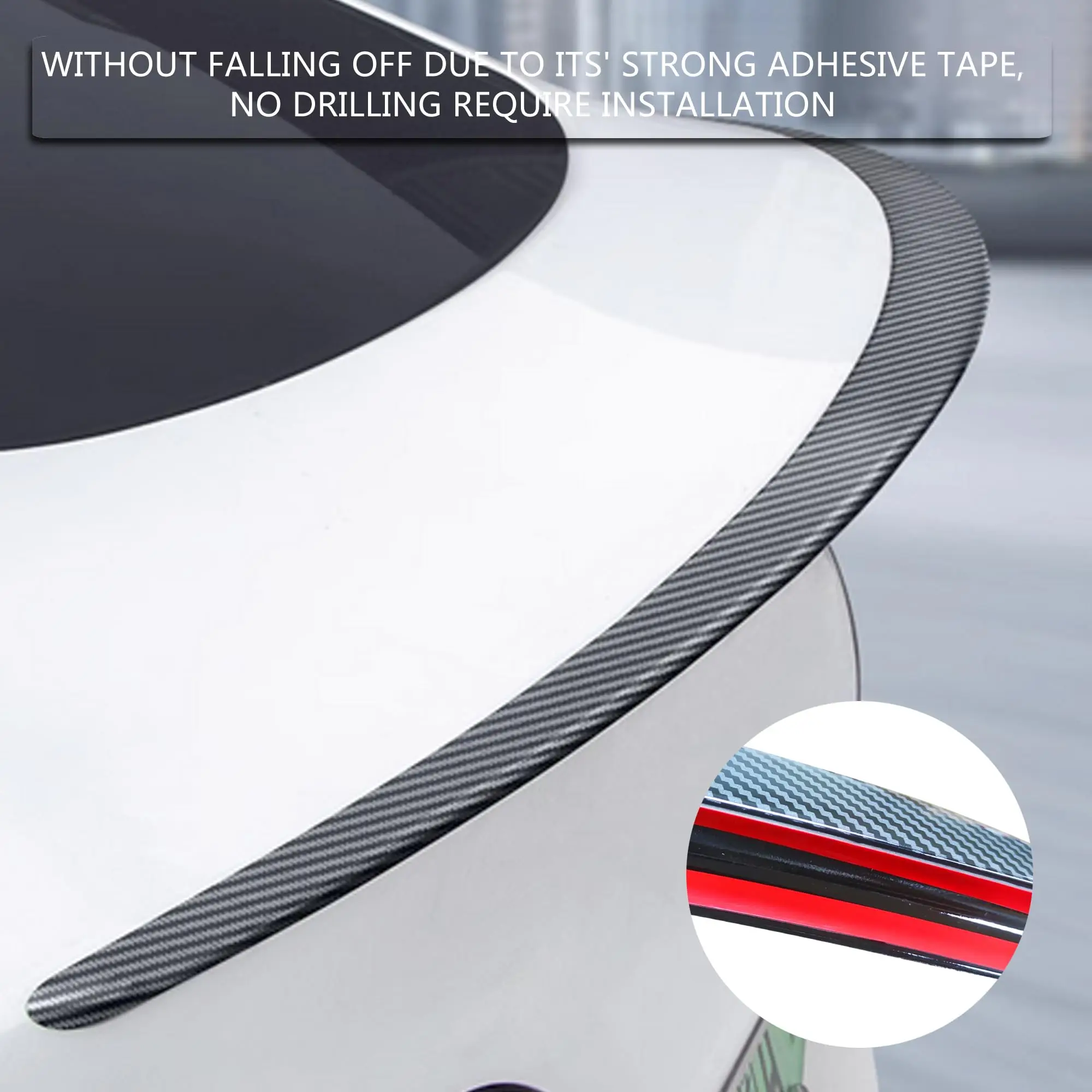 For TSL Model 3/Y Rear Wing ABS 2019-2024 Carbon Fiber Texture High Performance Rear Wing Car Exterior Modification
For TSL Model 3/Y Rear Wing ABS 2019-2024 Carbon Fiber Texture High Performance Rear Wing Car Exterior Modification