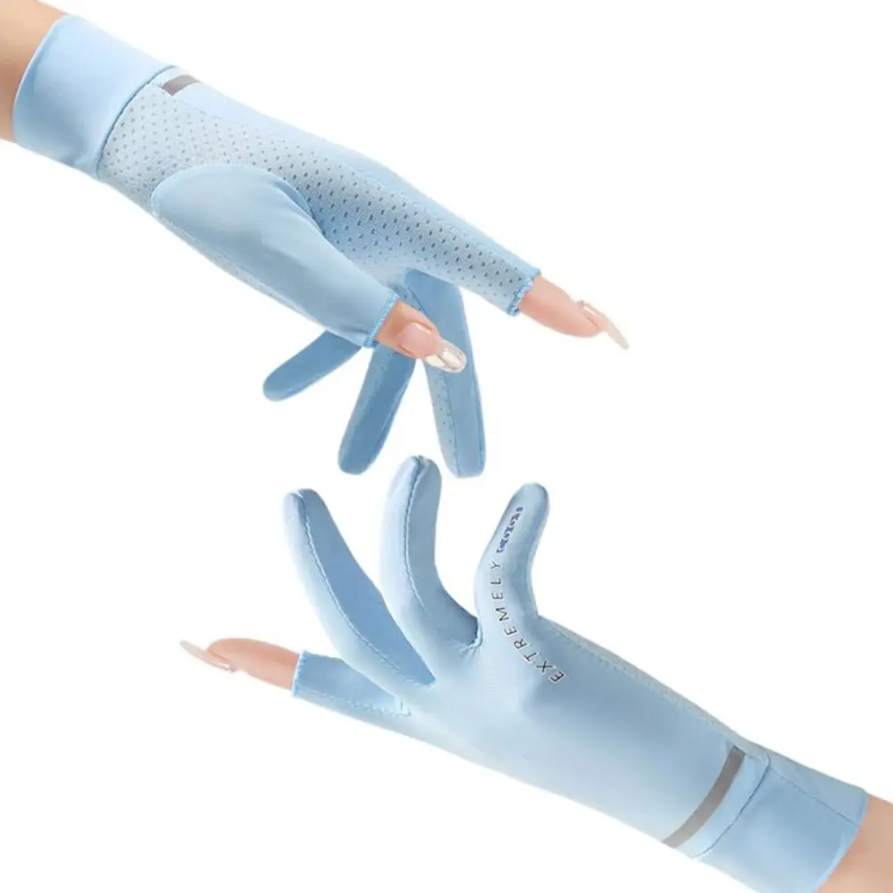Thin Breathable Driving For Women Touch Screen For Men Ice Silk Gloves Full Finger Gloves Two Fingers Gloves Sunscreen Mittens
Thin Breathable Driving For Women Touch Screen For Men Ice Silk Gloves Full Finger Gloves Two Fingers Gloves Sunscreen Mittens