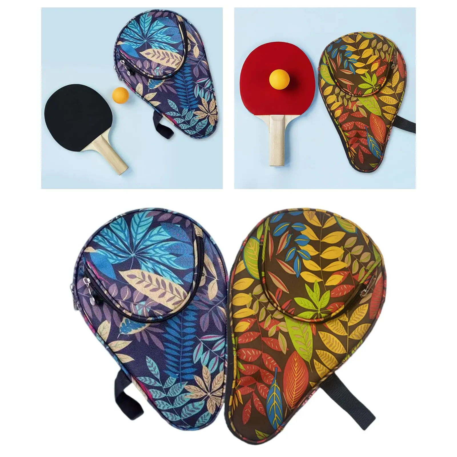 Table Tennis Racket Cover Practical Racket Organizer Wear Resistant Durable with
Table Tennis Racket Cover Practical Racket Organizer Wear Resistant Durable with