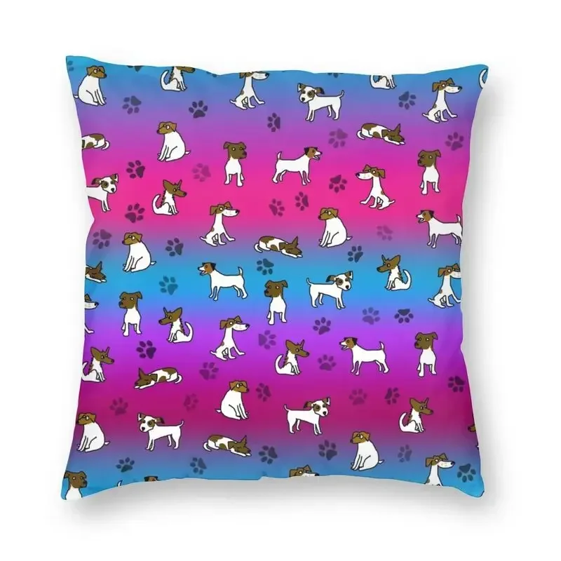 Jack Russell Terrier Throw Pillow Cover Home Decoration Dog Cartoon Pattern With Blue And Pink Background Cushions For Sofa
Jack Russell Terrier Throw Pillow Cover Home Decoration Dog Cartoon Pattern With Blue And Pink Background Cushions For Sofa