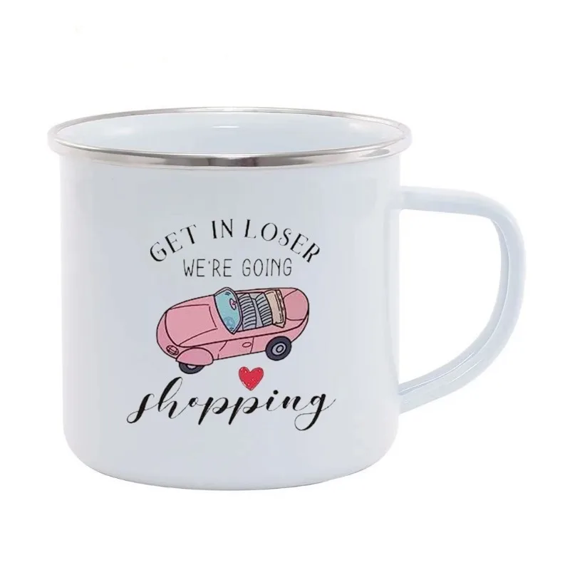 Name Enamel Mug Friend Birthday Gift Coffee Cup Home Tea Mug Ceramic Enamel Cup with Curled Edges
Name Enamel Mug Friend Birthday Gift Coffee Cup Home Tea Mug Ceramic Enamel Cup with Curled Edges
