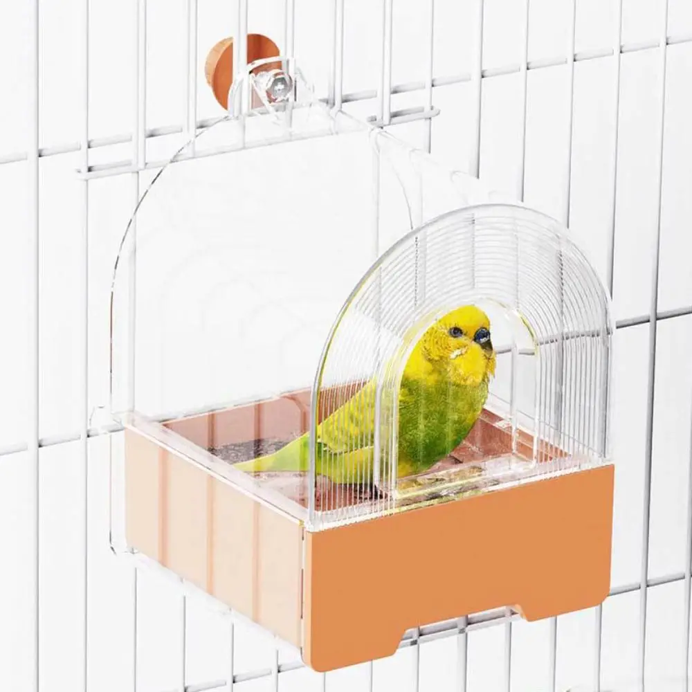 Household Clear Parrot Hanging Bathtub Wall Mounted Drawer Design Bird Bath Cage Large Splashproof Bird Shower Box Budgies
Household Clear Parrot Hanging Bathtub Wall Mounted Drawer Design Bird Bath Cage Large Splashproof Bird Shower Box Budgies