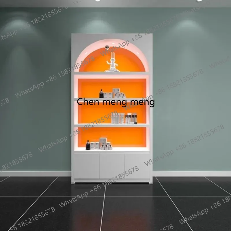 Nordic Luxury Arc-shaped Beauty Salon Display Cabinet Modern Design Cosmetics Cabinet Live Broadcast Room Office Furniture
Nordic Luxury Arc-shaped Beauty Salon Display Cabinet Modern Design Cosmetics Cabinet Live Broadcast Room Office Furniture