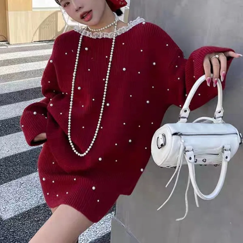 Sweater Women Pullover New Fashion European and American Autumn/Winter High Collar Loose Shorts Two Piece Set
Sweater Women Pullover New Fashion European and American Autumn/Winter High Collar Loose Shorts Two Piece Set