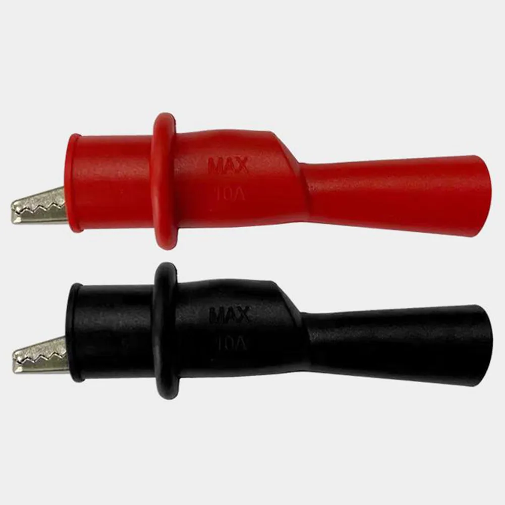 Electrical Test For Alligator Clips for Multimeter Probe Connection Supporting 10A 1000V and 2mm Test Port Compatibility
Electrical Test For Alligator Clips for Multimeter Probe Connection Supporting 10A 1000V and 2mm Test Port Compatibility