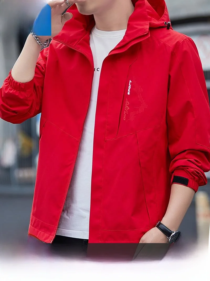 Paul Red Outdoor Men's Jaet Faionable Thiened Tee-in-One Workwear Coat Windproof Polyester Spring Autumn Wear
Paul Red Outdoor Men's Jaet Faionable Thiened Tee-in-One Workwear Coat Windproof Polyester Spring Autumn Wear