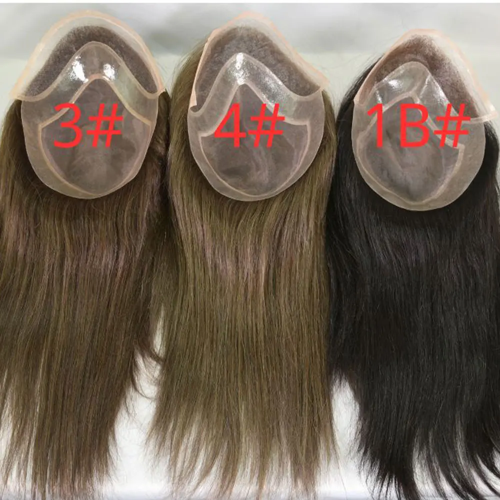 Hollywood Long Hair Mens Toupee Hairpieces 12'' European Virgin Human Hair Replacement System Hair For Men 8x10'' Light brown 4#
Hollywood Long Hair Mens Toupee Hairpieces 12'' European Virgin Human Hair Replacement System Hair For Men 8x10'' Light brown 4#