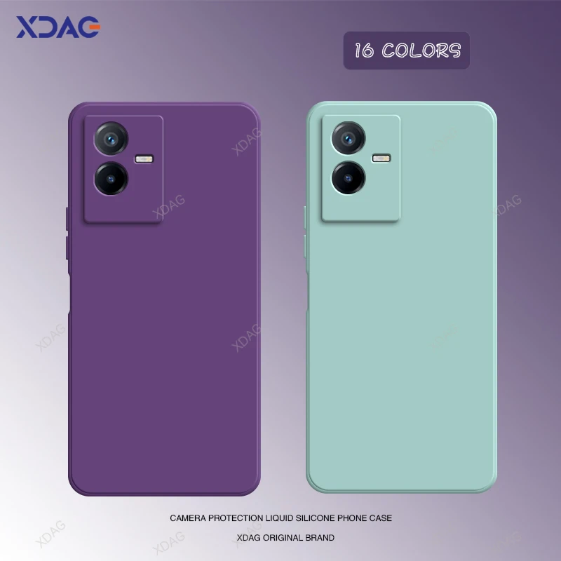 Phone Case for iQOO Z6x 5G 6.58" Liquid Silicone Bumper Shell lens Protection Classic Straight Edge Internal Flocking Back Cover
Phone Case for iQOO Z6x 5G 6.58" Liquid Silicone Bumper Shell lens Protection Classic Straight Edge Internal Flocking Back Cover