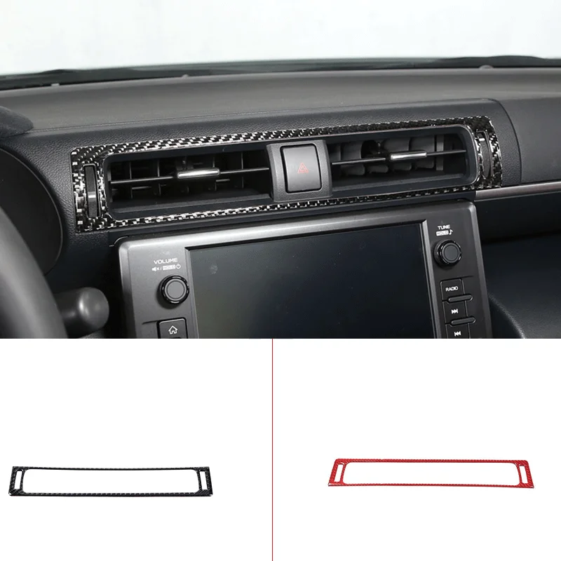 For 2022 Subaru BRZ soft carbon fiber car styling center control air outlet frame sticker car interior protection accessories
For 2022 Subaru BRZ soft carbon fiber car styling center control air outlet frame sticker car interior protection accessories