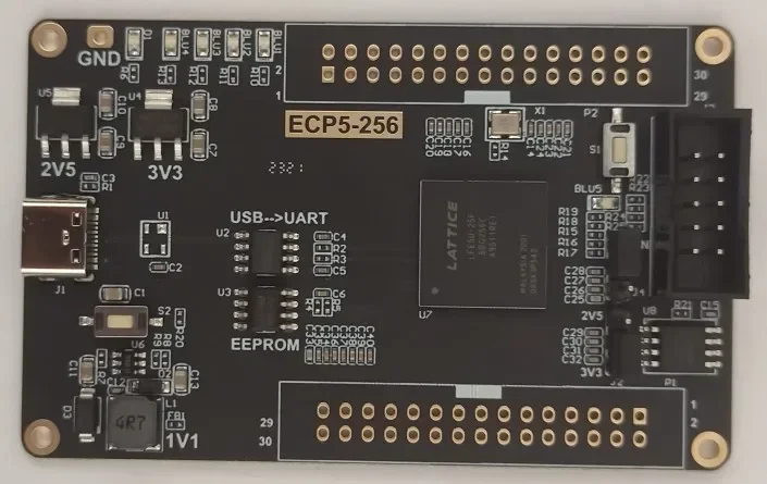 LFE5U-25F-6BG256C Lattice Development Board Ecp5 Development Board
LFE5U-25F-6BG256C Lattice Development Board Ecp5 Development Board