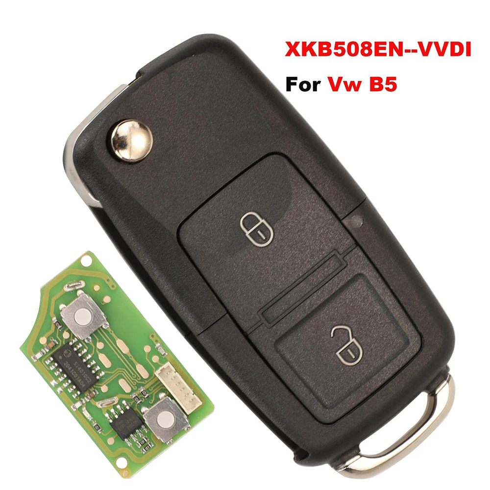 jingyuqin New XKB508EN XHORSE Wire Universal Remote Key For Vw B5 Style 2 Buttons work with MINI Tool/VVDI2 English Version
jingyuqin New XKB508EN XHORSE Wire Universal Remote Key For Vw B5 Style 2 Buttons work with MINI Tool/VVDI2 English Version