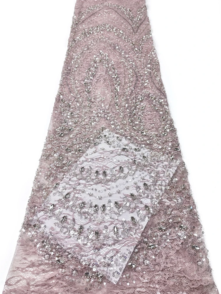 Luxury Big Stones 2026 New Fashion Design Fabric Handmade Embroidery Net Lace Beads For Women's Wedding Party Dresses
Luxury Big Stones 2026 New Fashion Design Fabric Handmade Embroidery Net Lace Beads For Women's Wedding Party Dresses