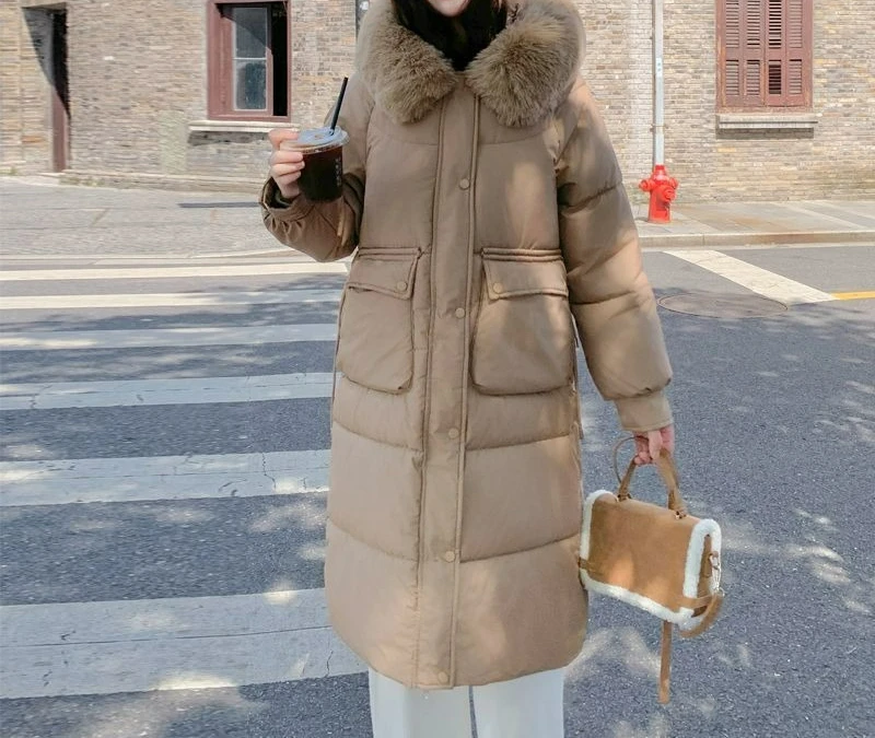 New Over-the-Knee Cotton Long Coat Winter 2025 Thick Loose Cotton Jacket Warm Cold-Proof Outerwear Elegant Fashion
New Over-the-Knee Cotton Long Coat Winter 2025 Thick Loose Cotton Jacket Warm Cold-Proof Outerwear Elegant Fashion