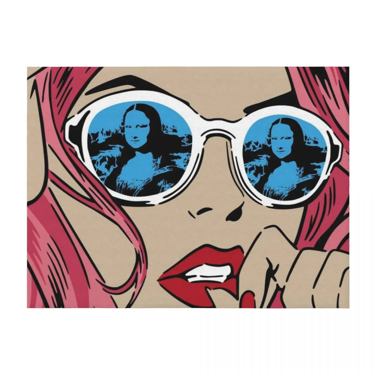 MONA LISA REFLECTIONS PINK Throw Blanket For Decorative Sofa manga Kid'S heavy to sleep Blankets
MONA LISA REFLECTIONS PINK Throw Blanket For Decorative Sofa manga Kid'S heavy to sleep Blankets