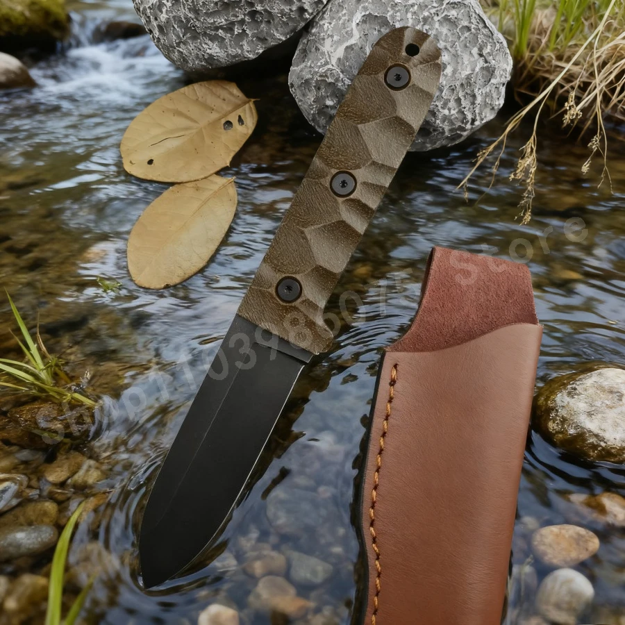 PR4 Tactical Straight Blade Knife D2 Blade Anti-slip Rope Handle High Hardness Survival Portable Self-defense Knife Man's Gift
PR4 Tactical Straight Blade Knife D2 Blade Anti-slip Rope Handle High Hardness Survival Portable Self-defense Knife Man's Gift