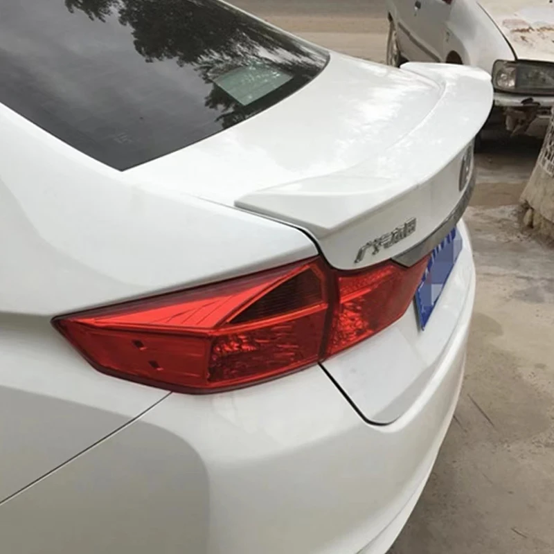 For Honda CITY rear trunk lid spoiler wing ABS carbon black sports modification kit 2015 2016 2017 2018 2019
For Honda CITY rear trunk lid spoiler wing ABS carbon black sports modification kit 2015 2016 2017 2018 2019