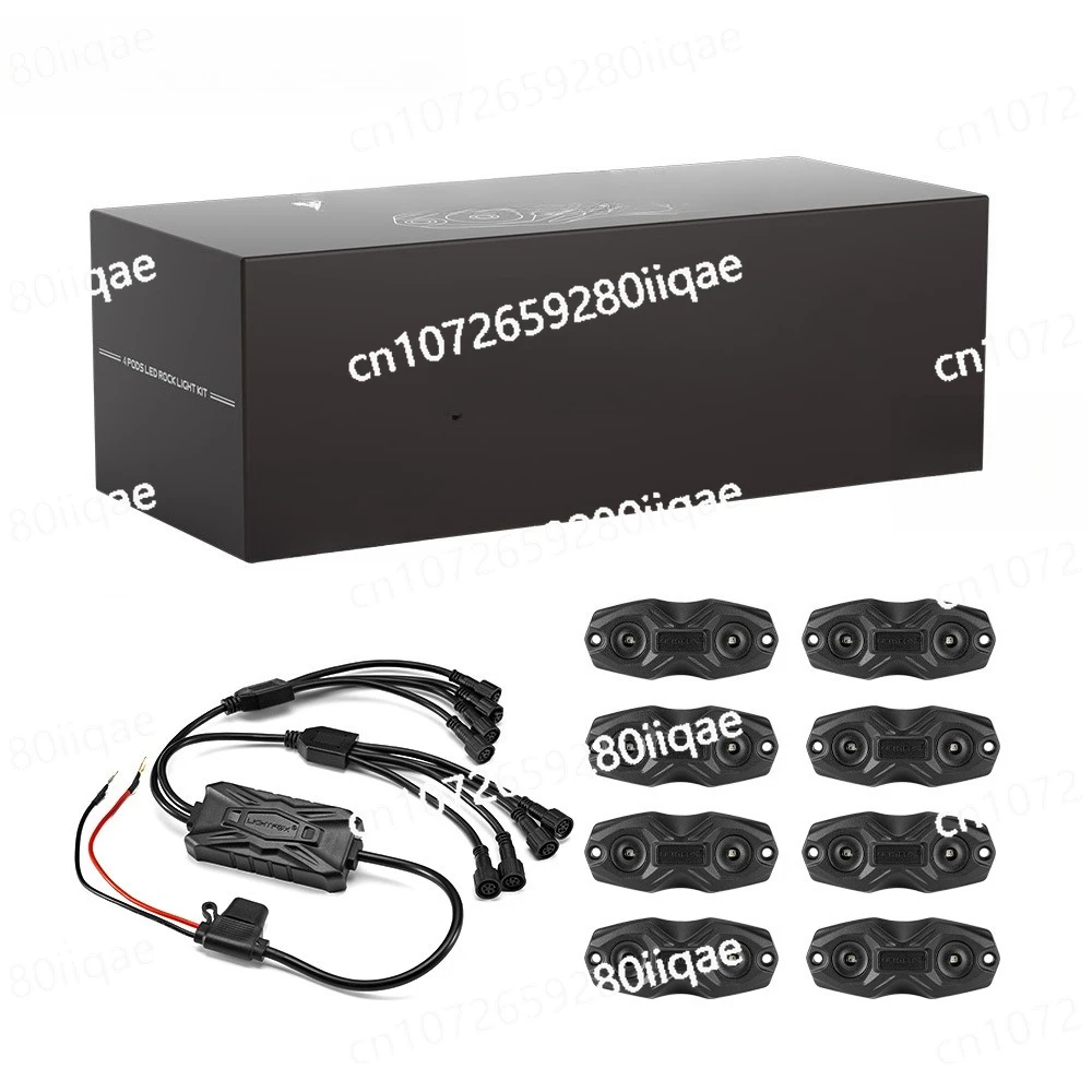 One to eight car chassis lights, car decoration lights APP remote control bottom modification lights
One to eight car chassis lights, car decoration lights APP remote control bottom modification lights