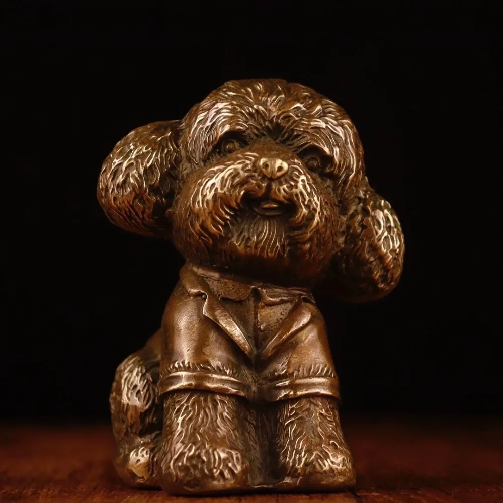 Premium Teddy Bear Puppy Figurine: Vintage-Style, Creative, and Adorable Dog Decorative Figurine—Lucky Dog Figurine
Premium Teddy Bear Puppy Figurine: Vintage-Style, Creative, and Adorable Dog Decorative Figurine—Lucky Dog Figurine