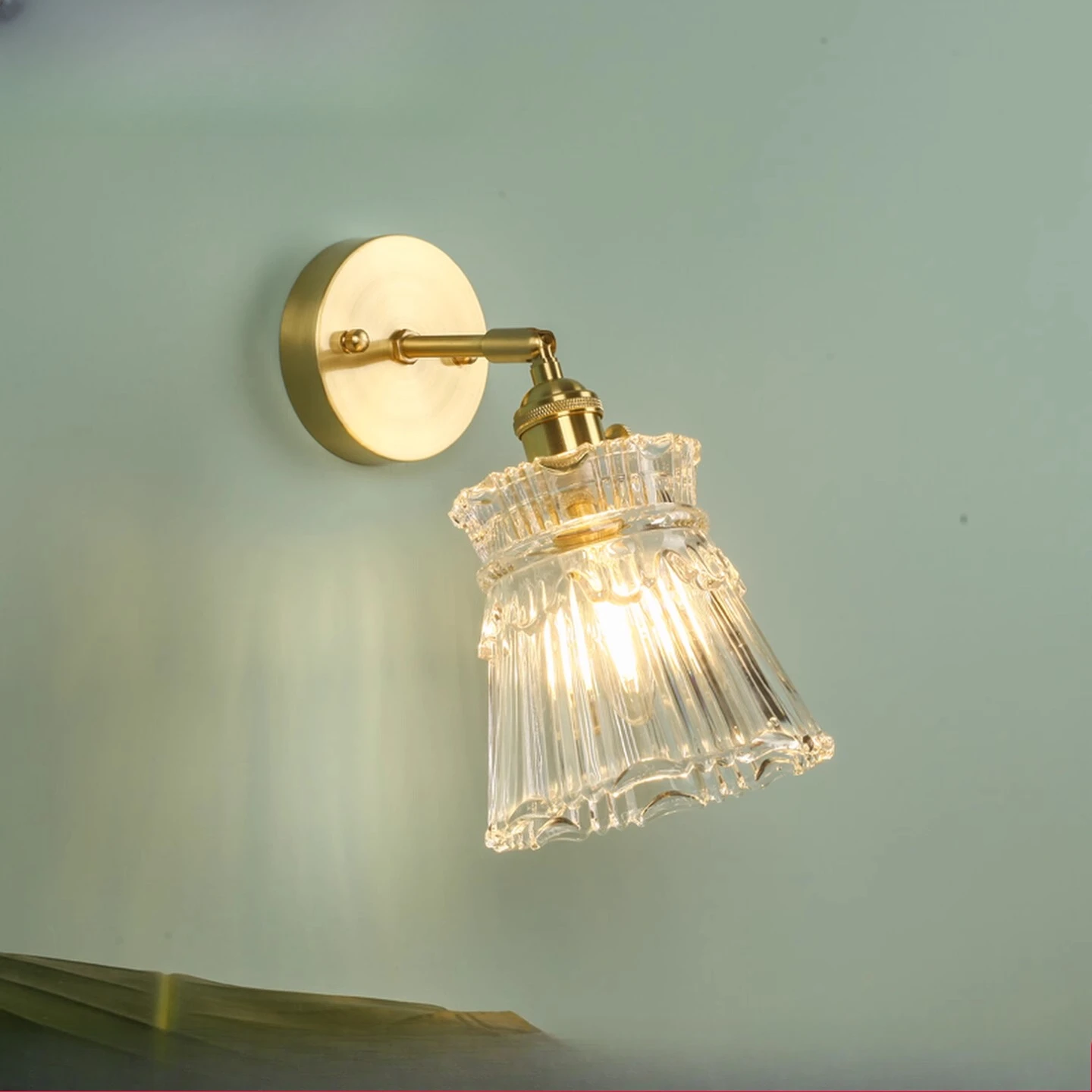 Japanese style Nordic wall lamp bathroom cloakroom background wall mirror front lamp bedside glass wall lamp
Japanese style Nordic wall lamp bathroom cloakroom background wall mirror front lamp bedside glass wall lamp