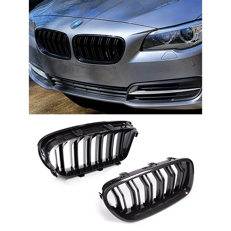 Для BMW 5 серии F10 F11 F18 Передняя решетка с двойной полоской 2010-2017 Высококачественный АБС-материал Полированная отделка Простая установка
Для BMW 5 серии F10 F11 F18 Передняя решетка с двойной полоской 2010-2017 Высококачественный АБС-материал Полированная отделка Простая установка
