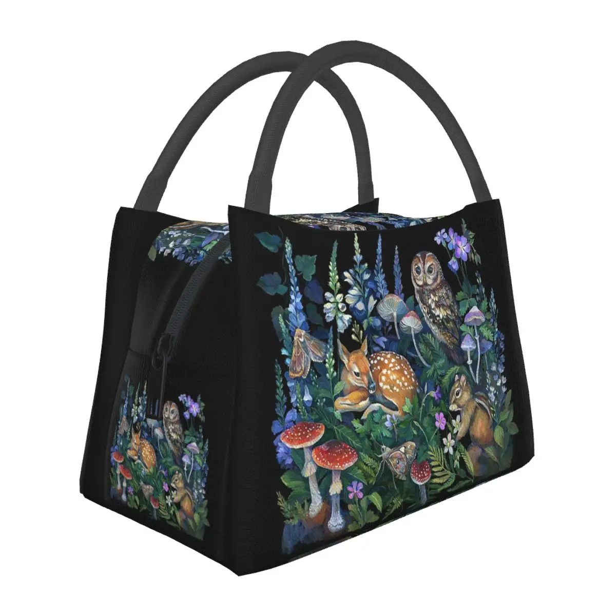 Enchanted Forest Insulated Lunch Bag for Women Picnic Storage Food Boxes Portable Container Cooler Thermal Lunch Box Tote
Enchanted Forest Insulated Lunch Bag for Women Picnic Storage Food Boxes Portable Container Cooler Thermal Lunch Box Tote