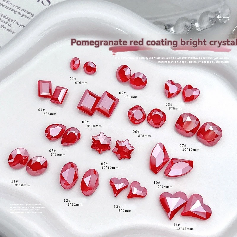 Nail Art Sharp Bottom Coated Rhinestones Crystal Jewelry Gemstone 3D Non HotFix Decoration Accessories 10PCS
Nail Art Sharp Bottom Coated Rhinestones Crystal Jewelry Gemstone 3D Non HotFix Decoration Accessories 10PCS