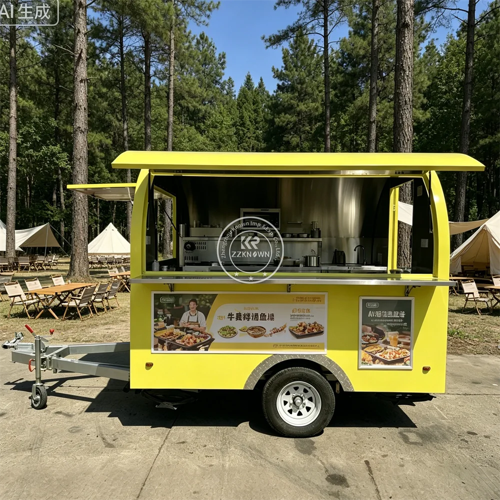 Custom Commercial Hot Dog Burger Food Trailer Mobile Kitchen Custom Catering Fast Food Truck with Stainless Steel Kitchen
Custom Commercial Hot Dog Burger Food Trailer Mobile Kitchen Custom Catering Fast Food Truck with Stainless Steel Kitchen