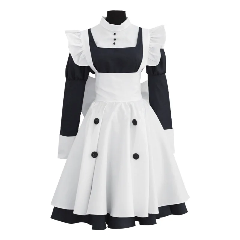Anime MEY RIN Cosplay Costume Maid Uniforms Suits Outfits Apron Dresses Halloween Carnival Party Customized
Anime MEY RIN Cosplay Costume Maid Uniforms Suits Outfits Apron Dresses Halloween Carnival Party Customized