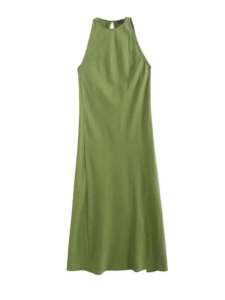 Women New Chic Fashion Split design Comfortable linen Slim Midi Dress Vintage O Neck Sleeveless Female Dresses robe Vestidos
Women New Chic Fashion Split design Comfortable linen Slim Midi Dress Vintage O Neck Sleeveless Female Dresses robe Vestidos