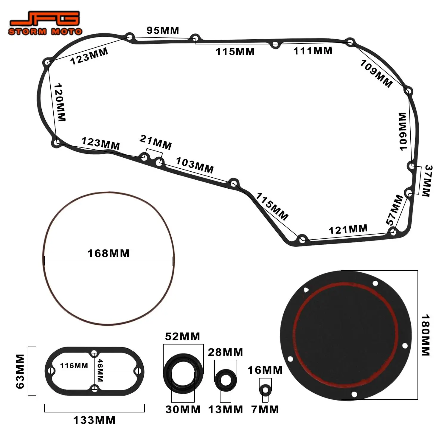 Motorcycles Parts Clutch Gaskets ForDyna Softail Models 1999-2006 Release Cover Engine Gasket Set Dirt Pit Electric Bike Parts
Motorcycles Parts Clutch Gaskets ForDyna Softail Models 1999-2006 Release Cover Engine Gasket Set Dirt Pit Electric Bike Parts