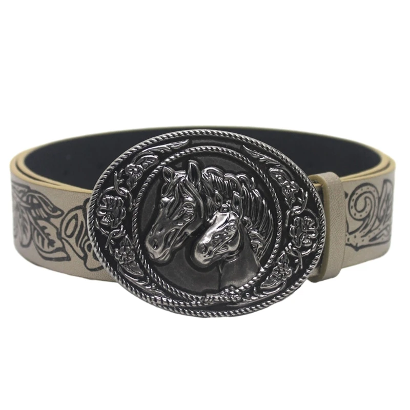 Western Cowboy Leathers Buckle Belts Vintage Pattern Engraved Buckle Belt for Men PU Leathers Jeans Belts
Western Cowboy Leathers Buckle Belts Vintage Pattern Engraved Buckle Belt for Men PU Leathers Jeans Belts