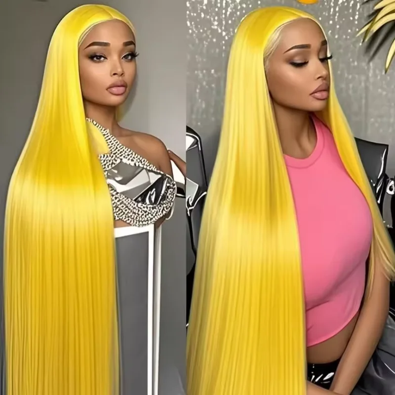 Light Yellow Straight Lace Front Wig Human Hair 13x6 Colored 613 HD Transparent Lace Frontal Wigs Glueless Pre Plucke for Women
Light Yellow Straight Lace Front Wig Human Hair 13x6 Colored 613 HD Transparent Lace Frontal Wigs Glueless Pre Plucke for Women