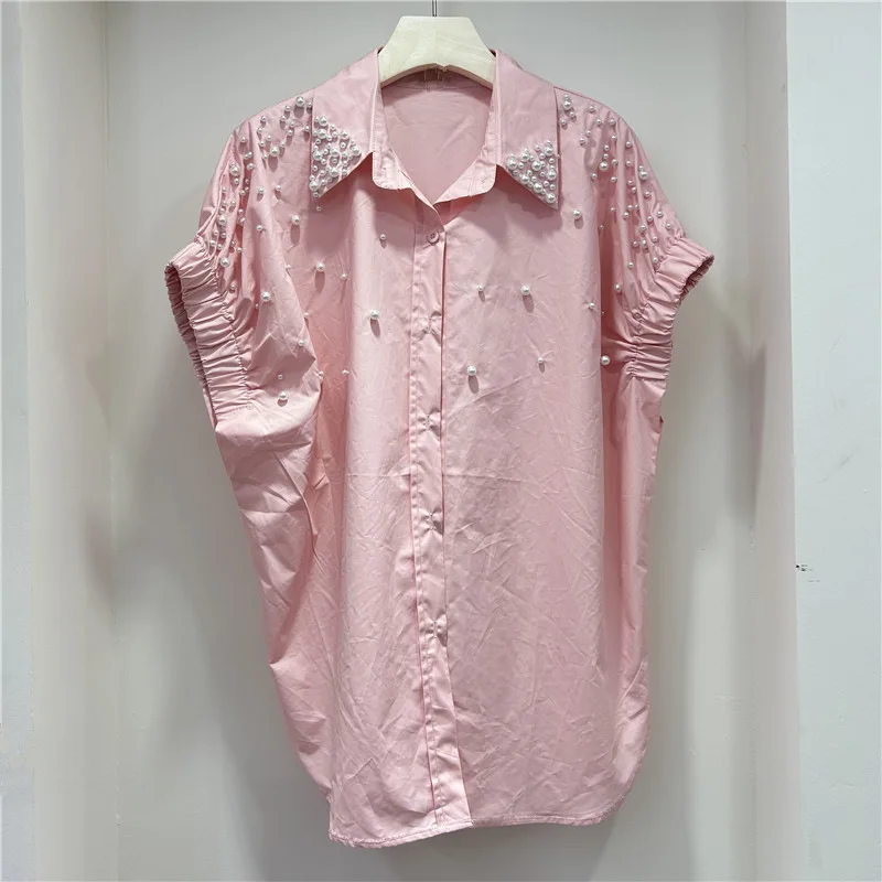 European Short Sleeved Shirt For Women In Summer 2025, Korean Version, Loose And Stylish Design, Niche Bubble Sleeves,
European Short Sleeved Shirt For Women In Summer 2025, Korean Version, Loose And Stylish Design, Niche Bubble Sleeves,
