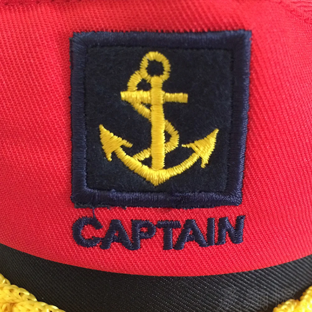 1pc Sea Captain Embroidered Navy Hat Adult Sailor Costume Ship Cosplay Gift Lightweight Durable Premium Material Red
1pc Sea Captain Embroidered Navy Hat Adult Sailor Costume Ship Cosplay Gift Lightweight Durable Premium Material Red