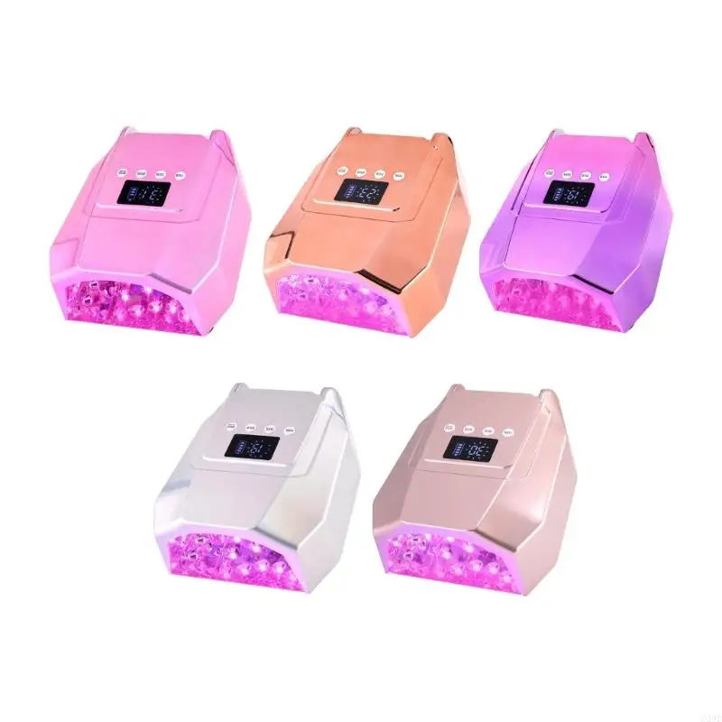 G99E Professional 98W Manicure Dryer With Double Light Modes 4 Timer Setting 30 Beads
G99E Professional 98W Manicure Dryer With Double Light Modes 4 Timer Setting 30 Beads