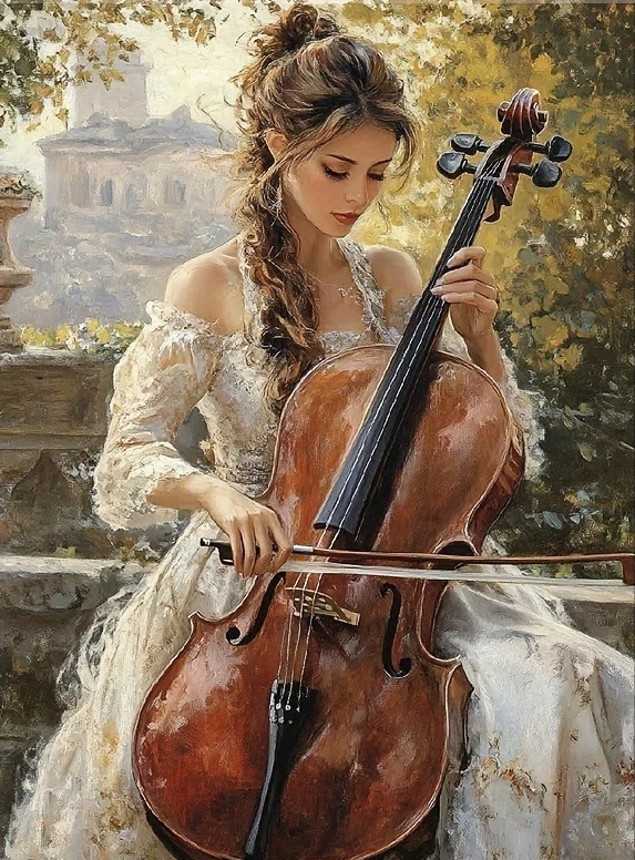 Graceful Woman Plays the Violin 500/1000/1200/2000 PCS Jigsaw Puzzles Family Activity Games for Gameroom Bedroom Home Decor Gift
Graceful Woman Plays the Violin 500/1000/1200/2000 PCS Jigsaw Puzzles Family Activity Games for Gameroom Bedroom Home Decor Gift