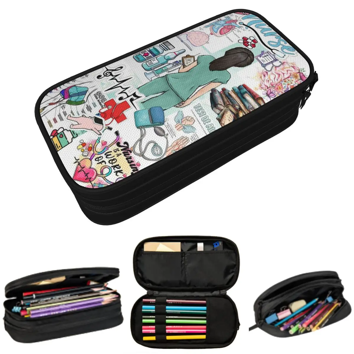 Enfermera En Apuros Doctor Nurse Pencil Case for Boys Girls Gifts Pen Box Pencil Bag Stationery Supplies Pen Holder Bag
Enfermera En Apuros Doctor Nurse Pencil Case for Boys Girls Gifts Pen Box Pencil Bag Stationery Supplies Pen Holder Bag