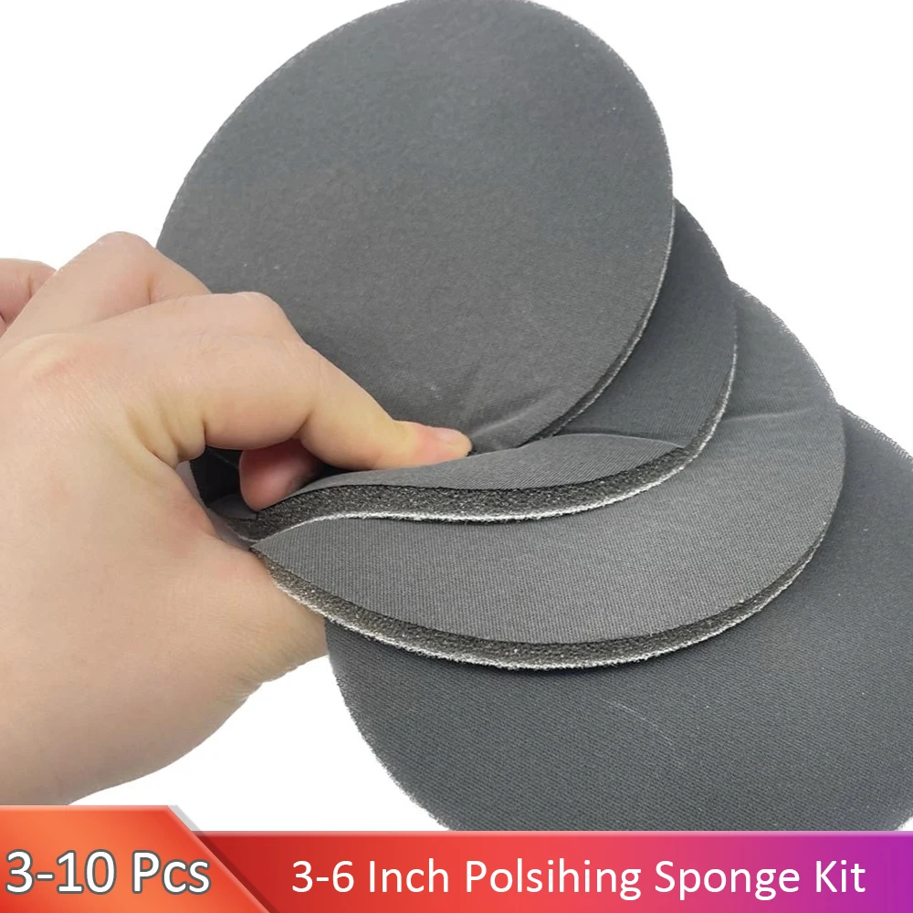 1- 6 inch Polishing Sponge Hook & Loop Round Sandpaper 1000 Grit Elastic Polishing for Grinding Polishing
1- 6 inch Polishing Sponge Hook & Loop Round Sandpaper 1000 Grit Elastic Polishing for Grinding Polishing