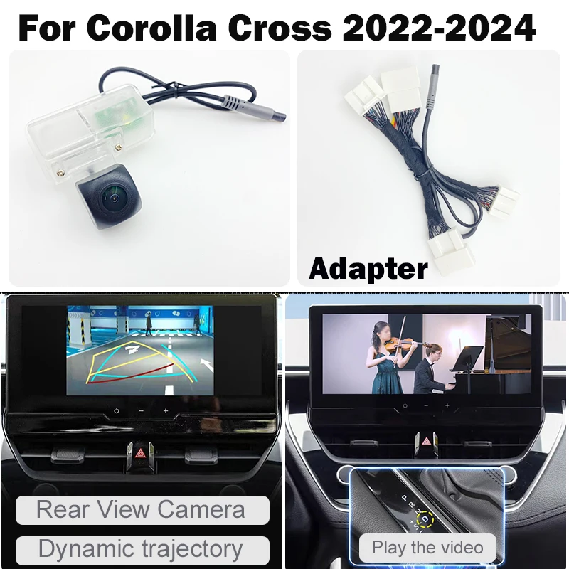 Разъем для разблокировки экрана 2 в 1 с камерой заднего вида для Toyota Corolla Cross 2022 2023 2024 2025 OEM Радио 10,25 дюйма Экран
Разъем для разблокировки экрана 2 в 1 с камерой заднего вида для Toyota Corolla Cross 2022 2023 2024 2025 OEM Радио 10,25 дюйма Экран