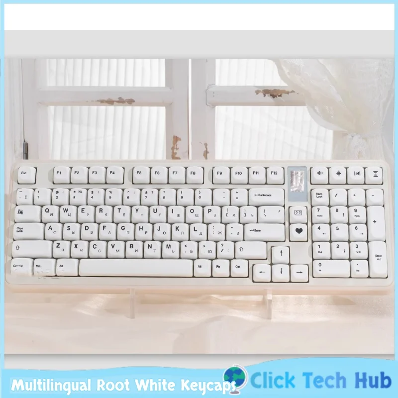 Multilingual Root White Keycaps Minimalist White Phonetic Japanese Korean Russian Office Wireless Mechanical Keyboard Keycaps
Multilingual Root White Keycaps Minimalist White Phonetic Japanese Korean Russian Office Wireless Mechanical Keyboard Keycaps