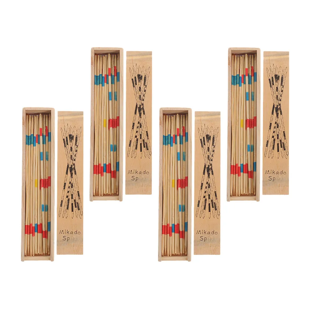 4 Boxes Wooden Pick Up Sticks Kids Educational Game Enhances Cognitive Skills Family Interaction Brain Development
4 Boxes Wooden Pick Up Sticks Kids Educational Game Enhances Cognitive Skills Family Interaction Brain Development