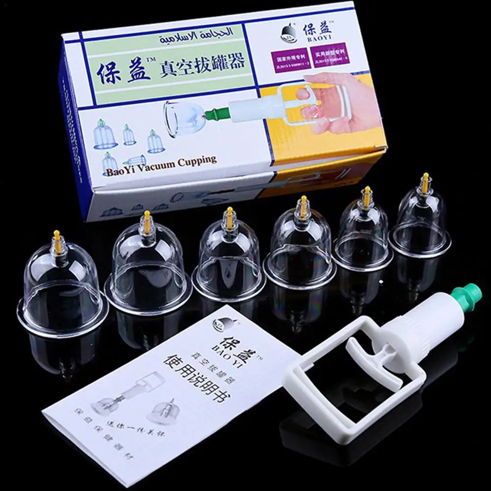 Cupping Therapy Set Chinese Traditional Physiotherapy Vacuum Cupping jars Apparatus Professional Back Massager Suction Cups
Cupping Therapy Set Chinese Traditional Physiotherapy Vacuum Cupping jars Apparatus Professional Back Massager Suction Cups