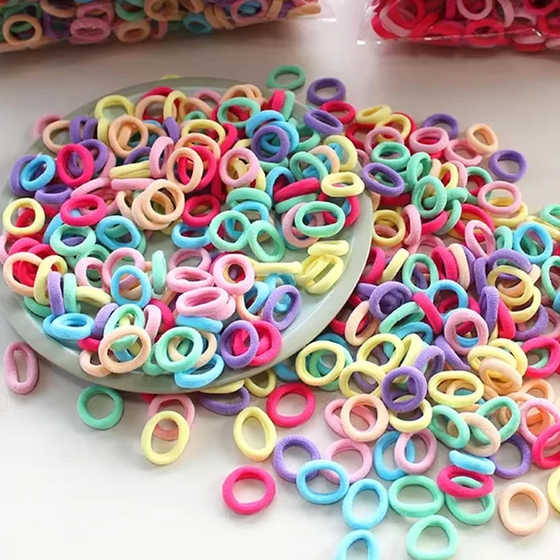 100Pcs Hair Bands for girl Colorful Nylon Scrunchie Hair Ties Rubber Band Kids Elastic Leagues kids Hair Accessories
100Pcs Hair Bands for girl Colorful Nylon Scrunchie Hair Ties Rubber Band Kids Elastic Leagues kids Hair Accessories